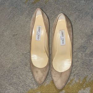 Jimmy Choo Romy 65 tan pumps
